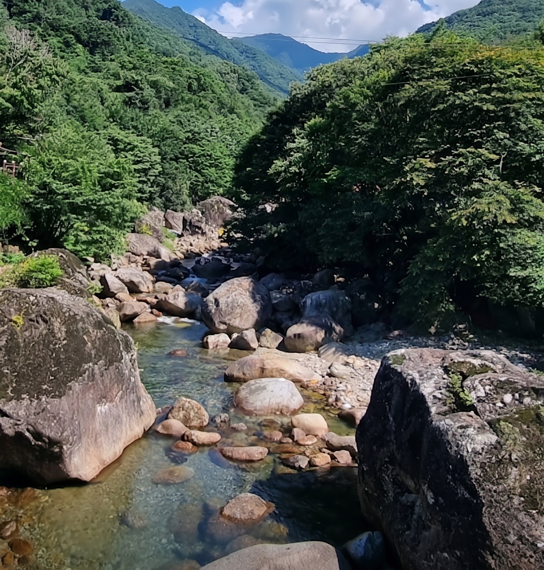 칠선계곡